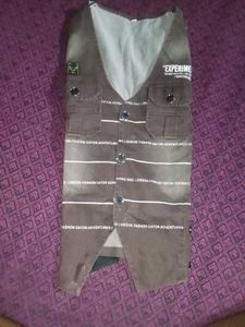 Brown Utility Vest