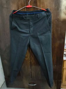 Men's Grey Formal Trousers