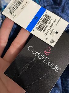 New with tag Blue Patterned Pullover