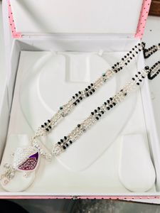 pure silver Mangalsutra