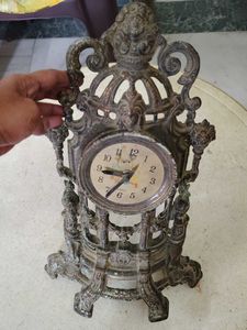 antique brass clock