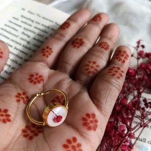 Resin Ring Free Size 💍