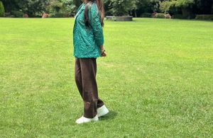 Emerald Green Knit Cardigan