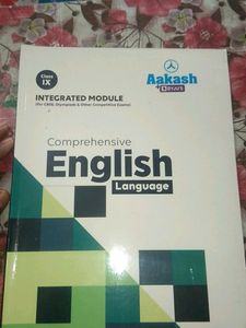 Class 9 English Book By Aakash+byju's