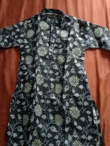 Floral Print Kurta