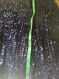 Sequins Waist Fit Party Wear Skirt N Top Set