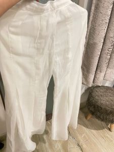 White Sharara Suit Set