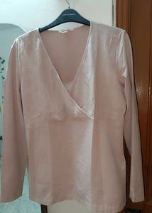 Stylish Nude Mauve Top