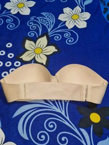 Strapless Padded Nude Bra