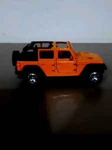 Orange Toy Jeep