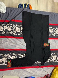 Black Colour Embroidered Kurta For Daily Wear
