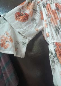 Floral Off-Shoulder Maxi Dress