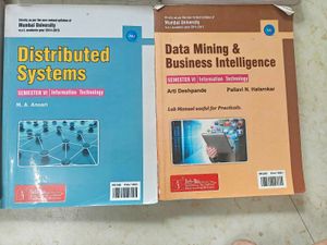 Engineering Textbooks MU Sem 6, IT Stream