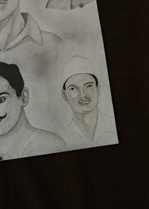 Indian Freedom Fighters Art