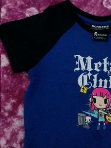 Tokidoki Metal Club Raglan Tee