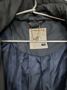Navy Blue Padded Jacket