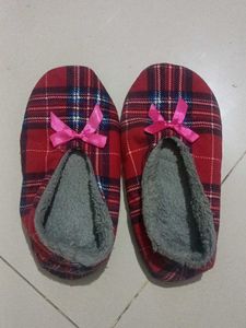 Cozy Plaid Slippers