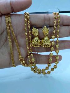 Gold Jewellery Set