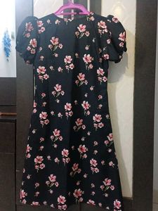 Floral Print Mini Dress