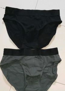 Max Men Solid Elasticated Briefs 2