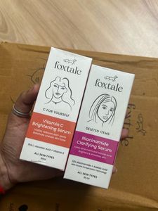 Foxtale Combos: Face Wash, Purple Mask, Serum
