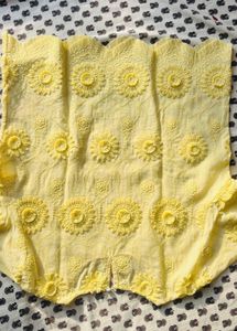 Yellow Floral Top