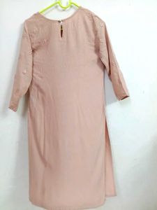 Kurti with mirror work