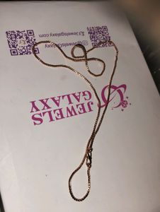 18k Played Gold Chain Non Tarnish