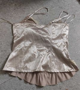 Vintage Lace Detail Ethereal Corset