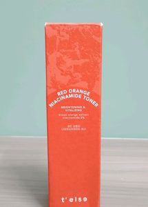 TELSE RED ORANGE NIACINAMIDE TONER