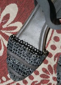 Gray Miss Unique Sandals