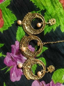 Earrings With Mang teeka!!!