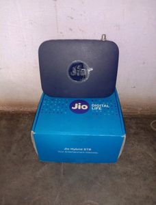 4k Jio Set Top Box With Adapter