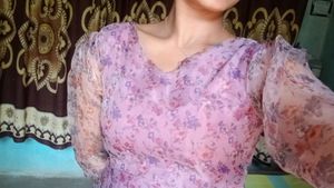Organza Floral Frock😍