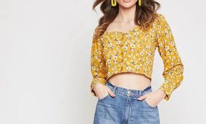 Marie Claire Floral Top
