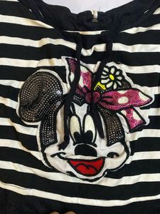 Striped Mickey Top