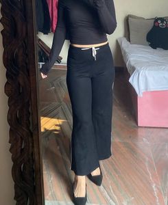 Flared Black Pants