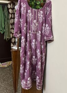 Purple Summer Palazzo Suit