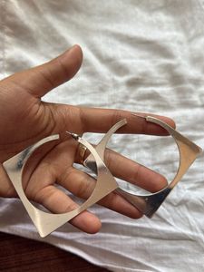 Oxizied Long Earrings