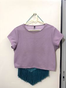Lavender T-shirt, Bust- 36/34