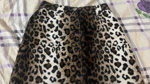 Leopard Print Skirt