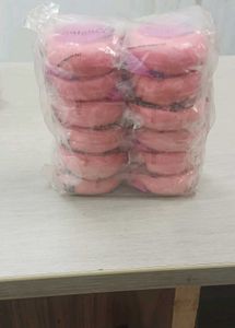 Pack of Pink White &amp; Green Soaps