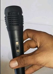 Black Microphone (100 Percent Working)