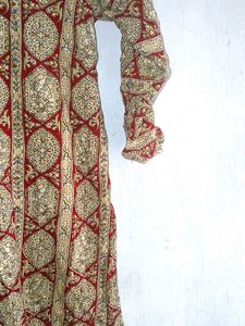 Vintage Print Dress