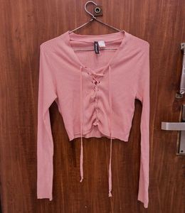 Cute Pink Crop Top
