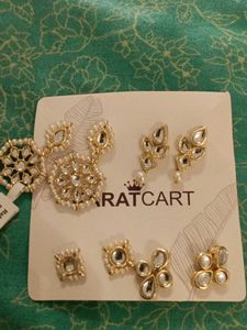 Brand newset of four  earrings
