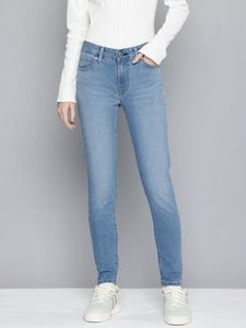 Levis Women Skinny Fit Light Fade Stretchable J