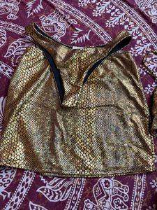 Gold Snakeskin Bikini Set