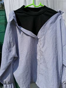 Women&#39;s Dolman Sleeve Oversized Shirt