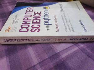 Computer Science With Python Class 11th